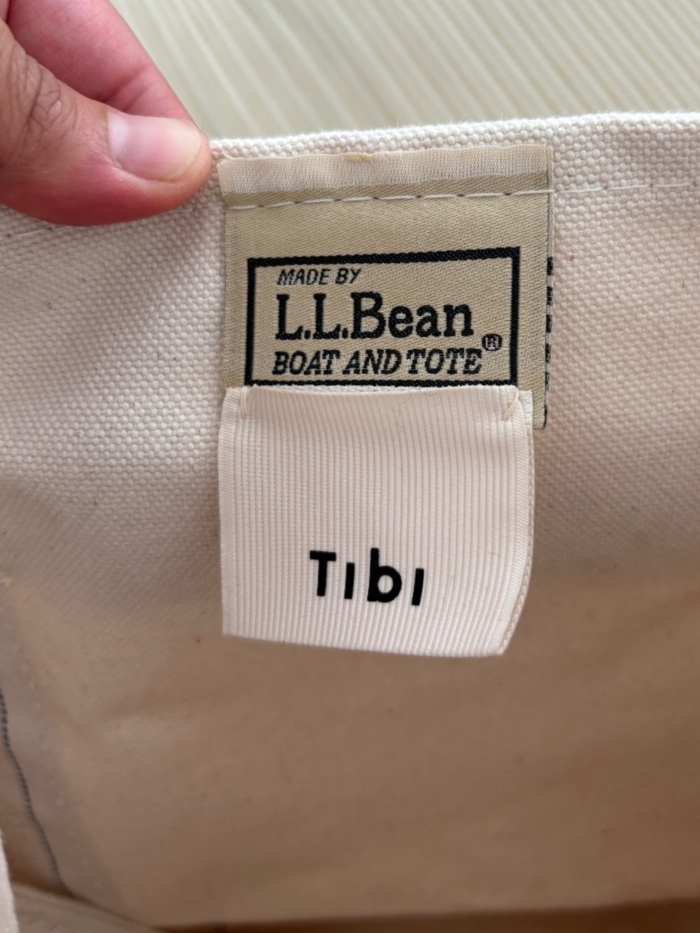 L.L. Bean x Tibi The Re-Imagined Boat and Tote Canvas Belt Bag - Picture 2 of 13